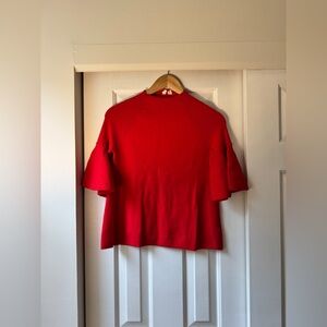 Anthropologie Red Top